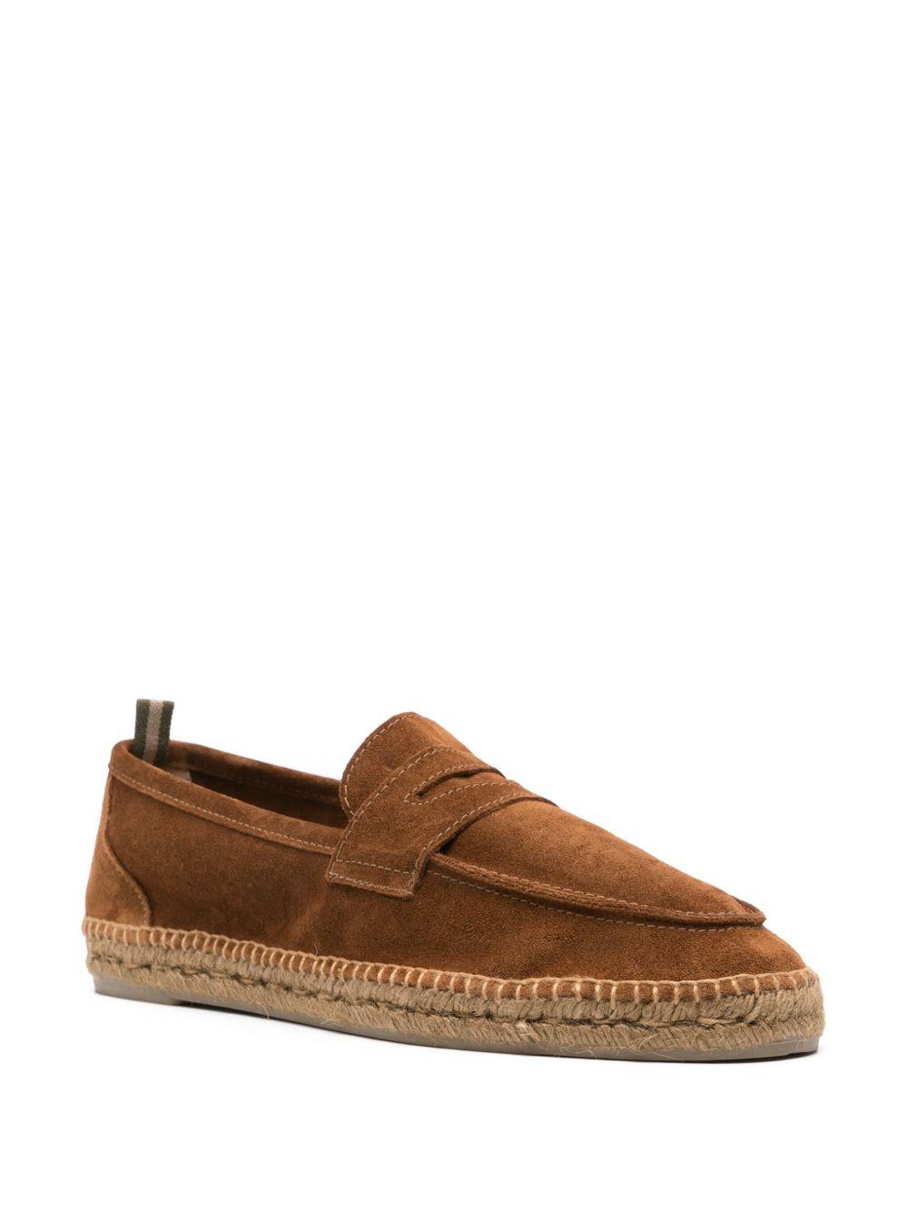 CASTANER Espadrillas 'Nacho' in camoscio marrone 
