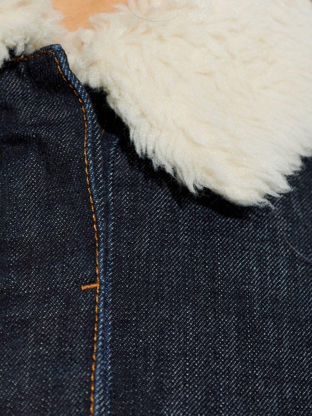 JACQUEMUS Bomber denim 'Ovalo de Nîmes' 