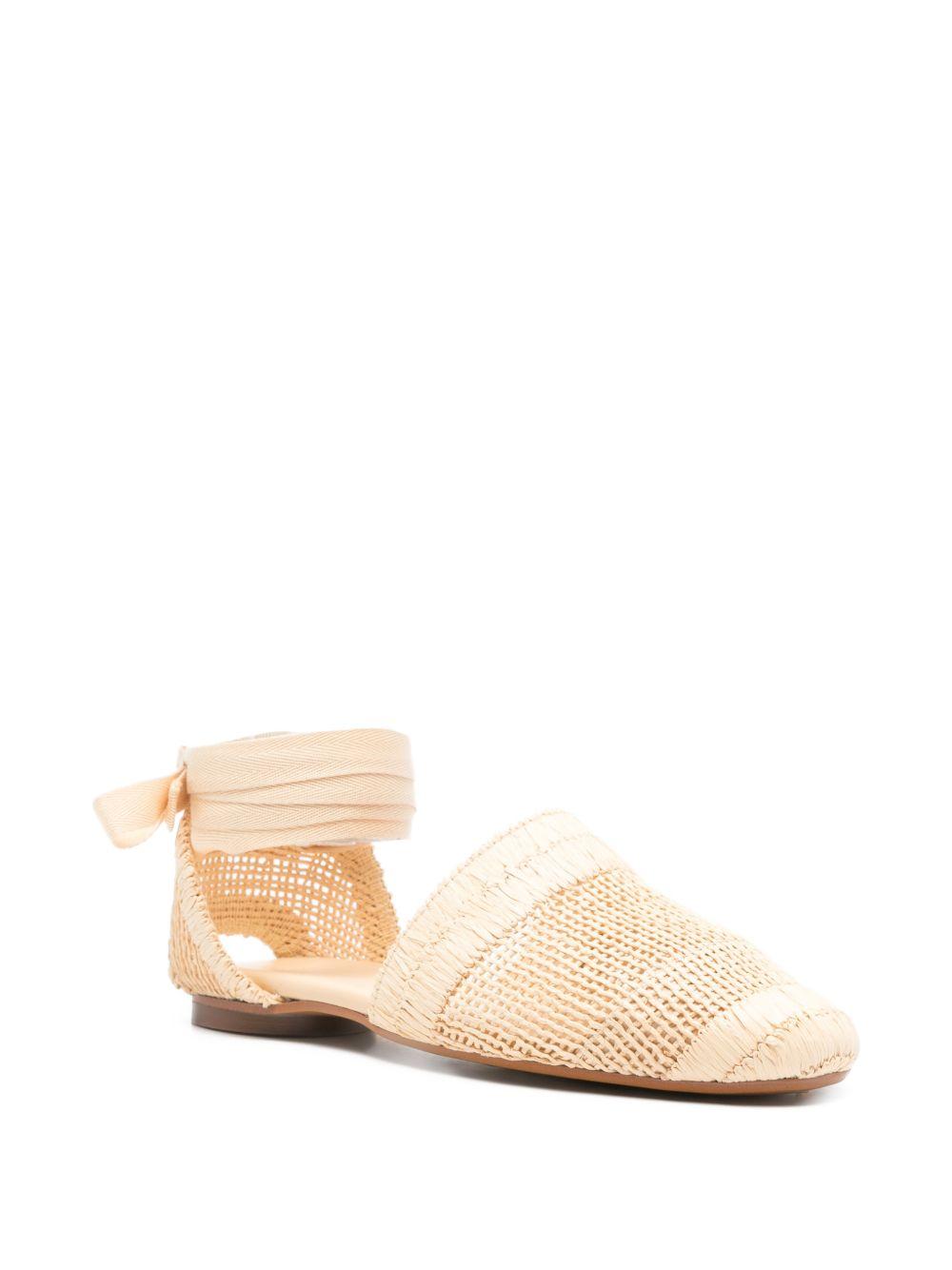 CASTANER Sandali bassi avorio'Goldie' 