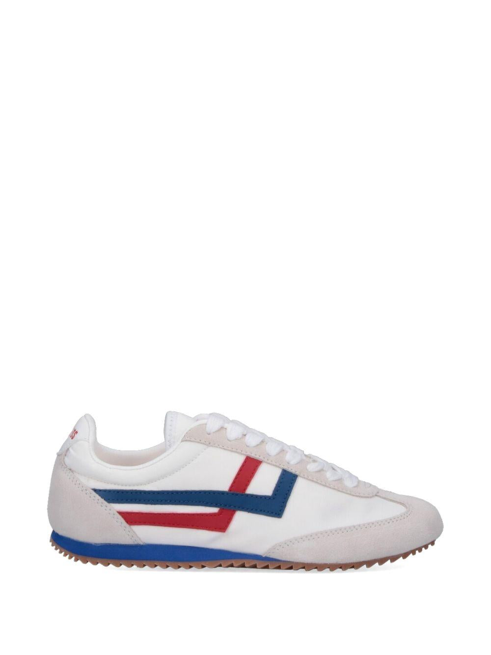 PROKEDS 1949 Sneakers Racer 77 in Nylon rosa e rosso 