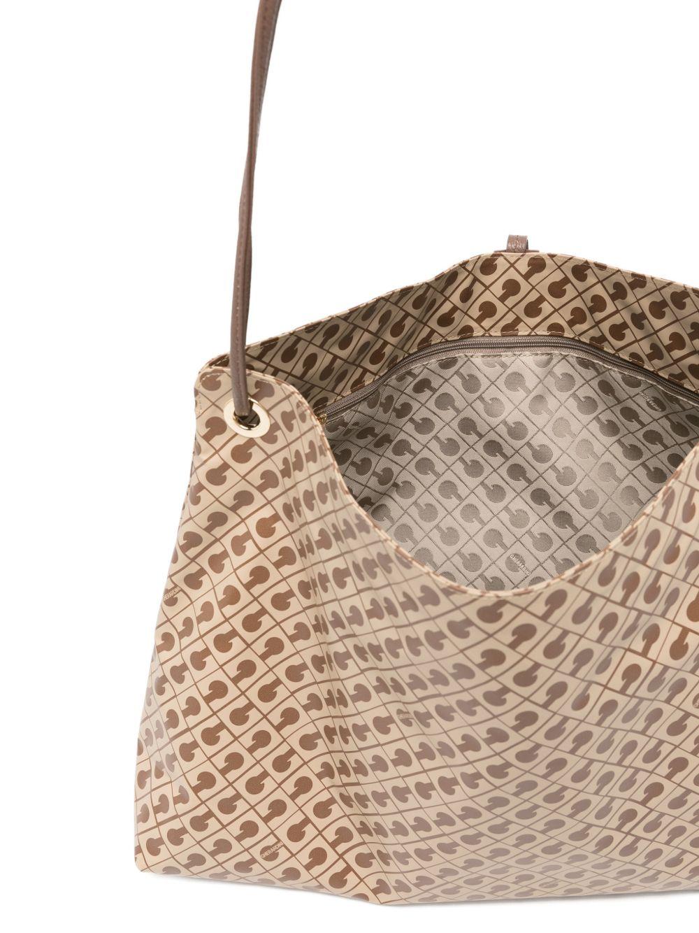 GHERARDINI Borsa a spalla Softy marrone 