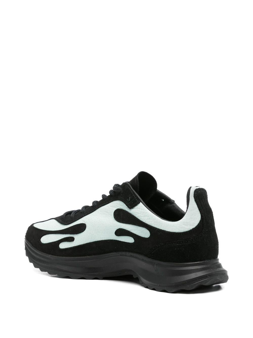 CASABLANCA Sneaker 'Stade' nera e menta 