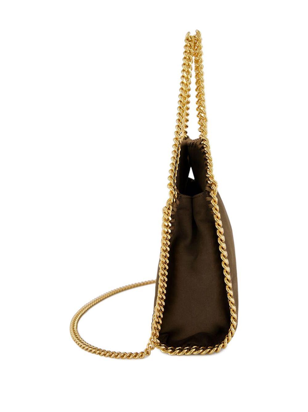 STELLA MCCARTNEY Borsa a mano Falabella mini marrone 