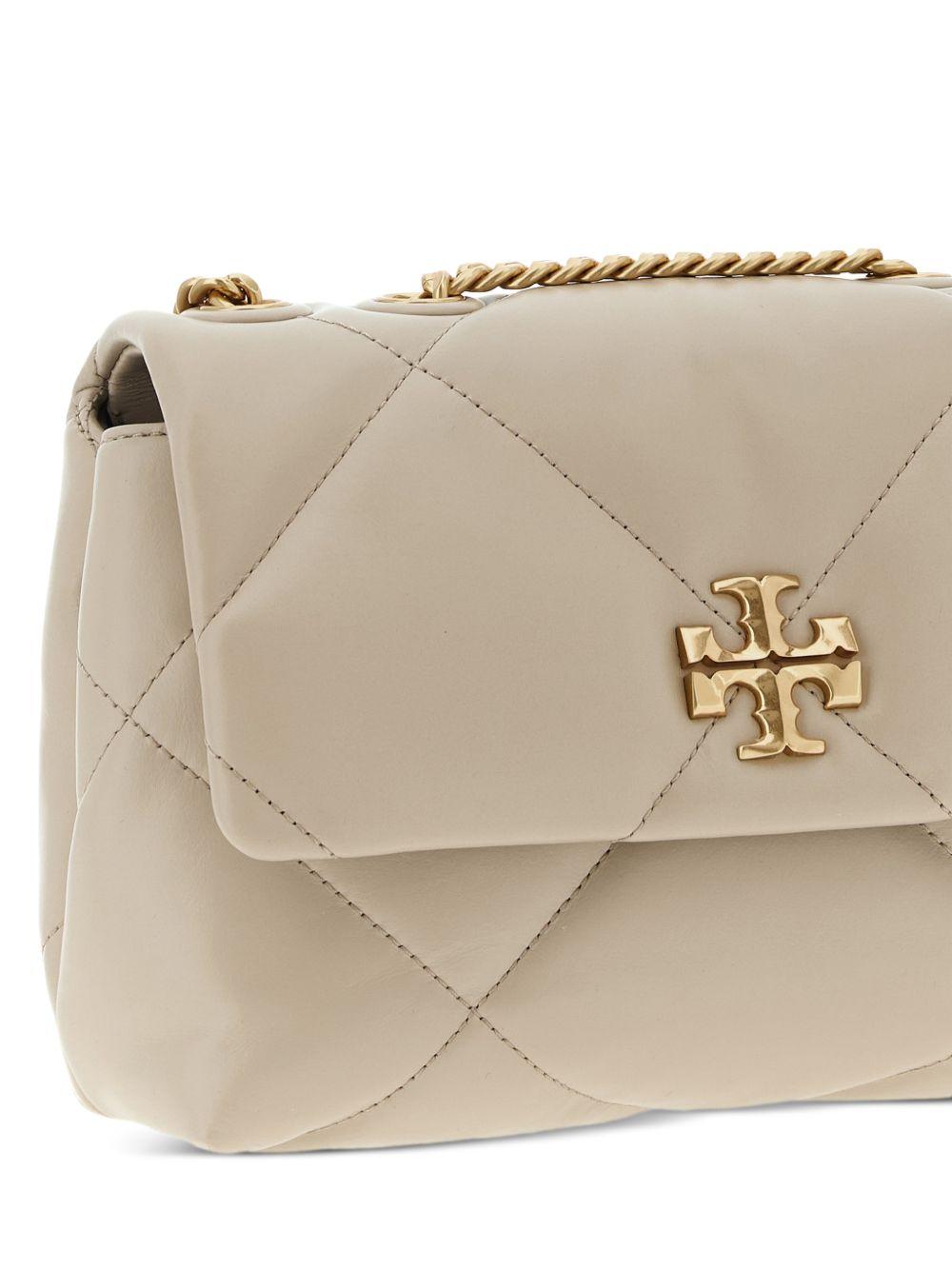 TORY BURCH Borsa a tracolla beige in pelle 