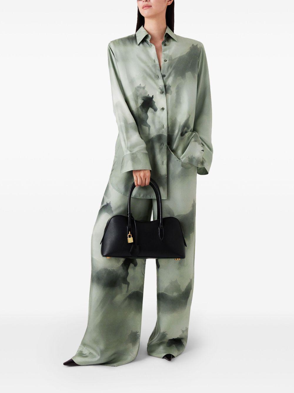 STELLA MCCARTNEY Borsa a spalla 'Ryder' nera 