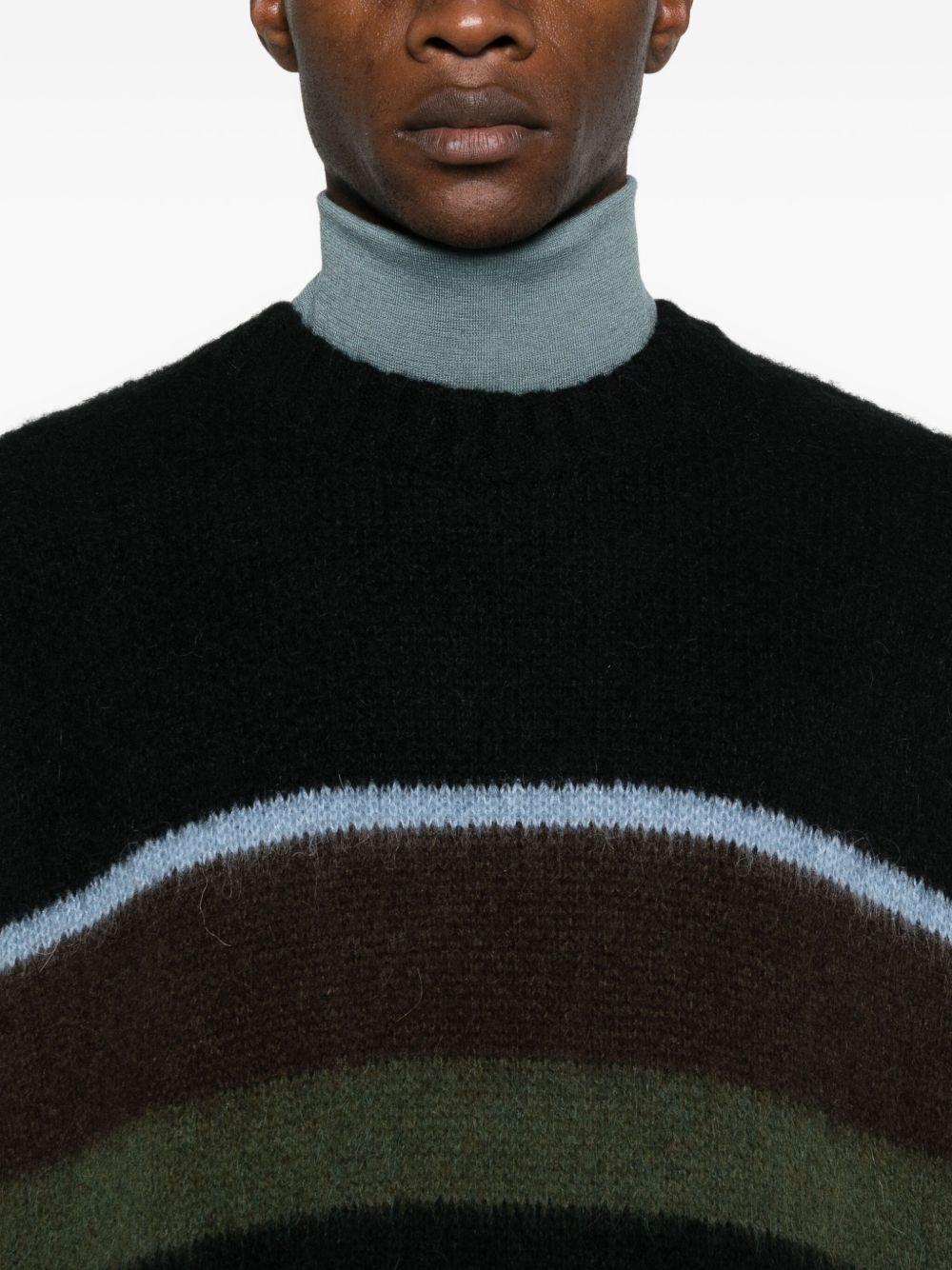 CARHARTT WIP Maglione a righe in misto alpaca 