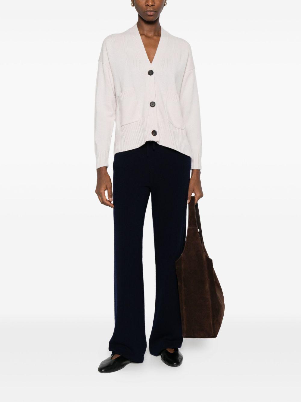 ALPHA STUDIO Cardigan a coste grigio 