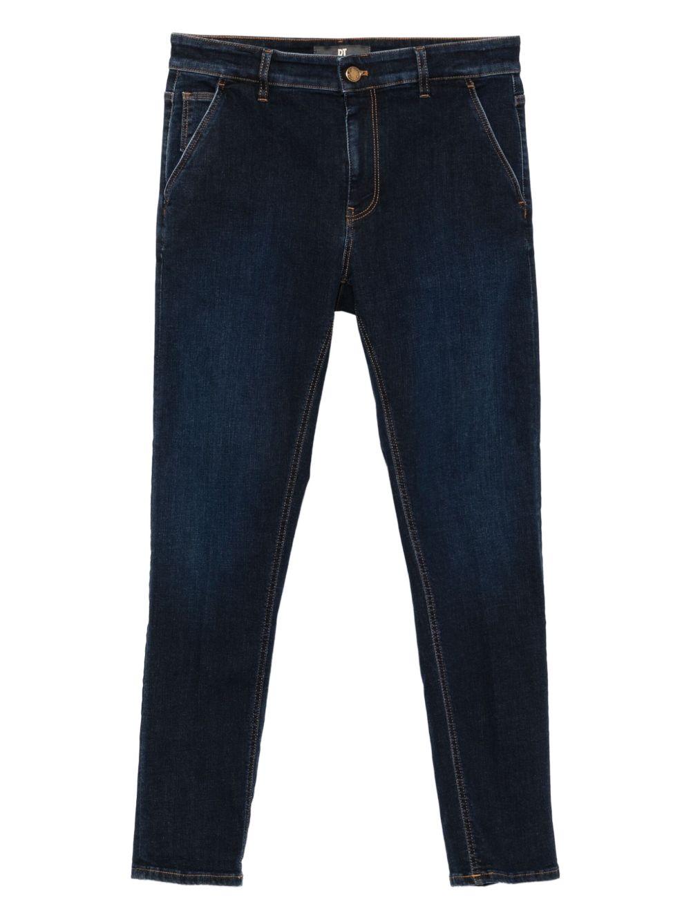 PT TORINO Jeans in cotone blu navy 