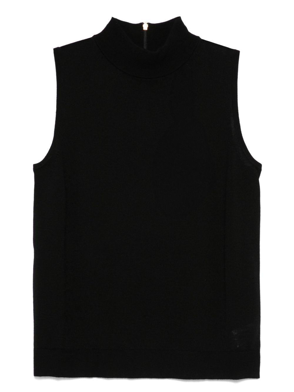 MICHAEL KORS Maglia a dolcevita in lana merino nera 