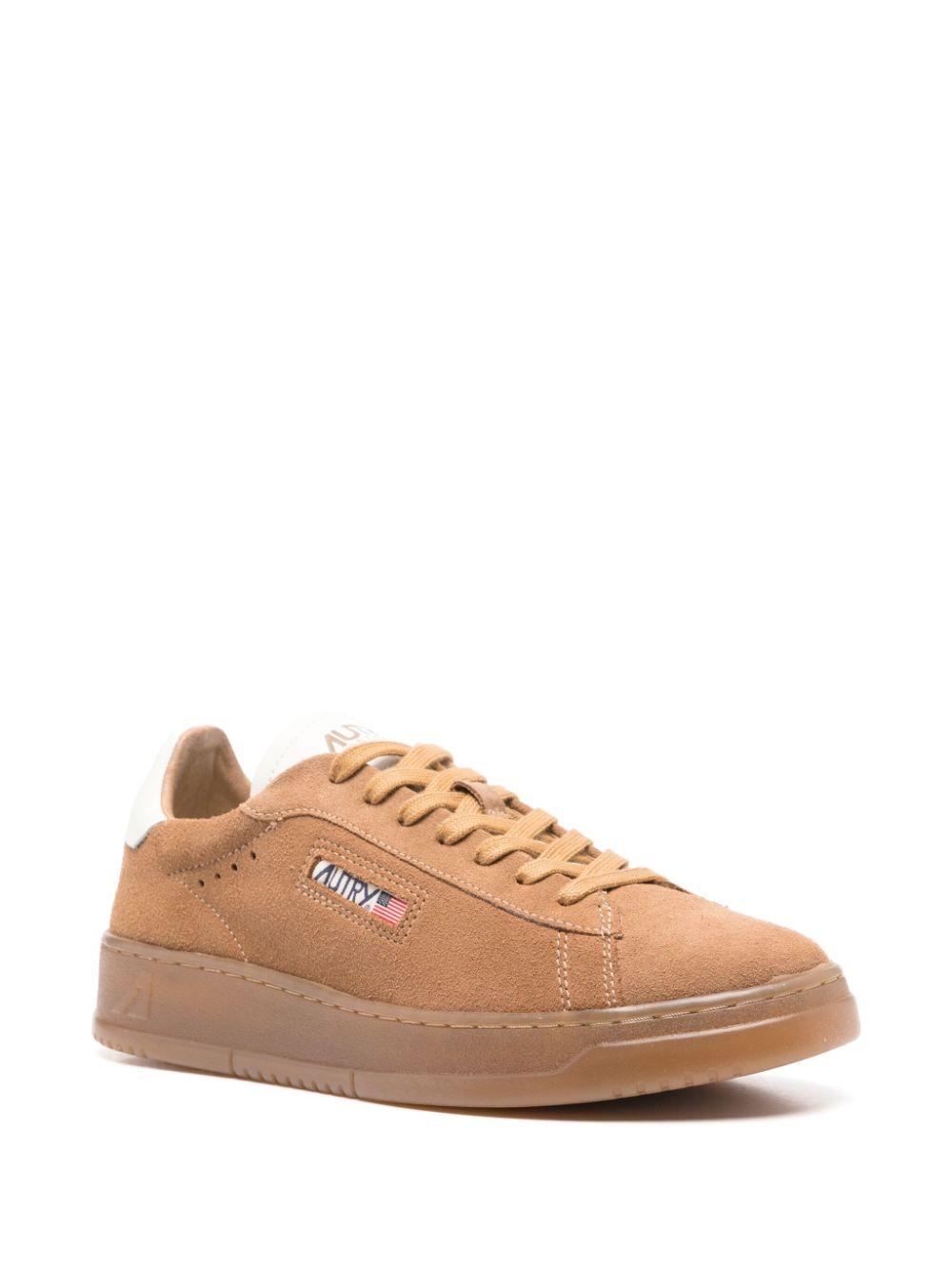 AUTRY Sneakers Dallas in camoscio marrone 