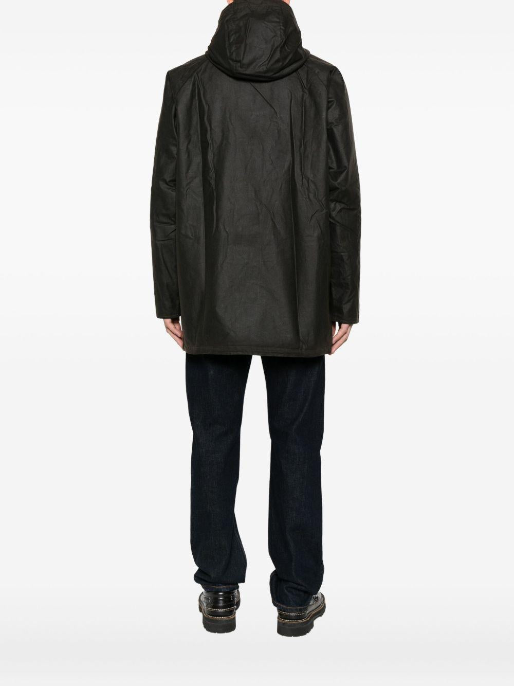 BARBOUR Parka 'Bedale' verde con tasche 