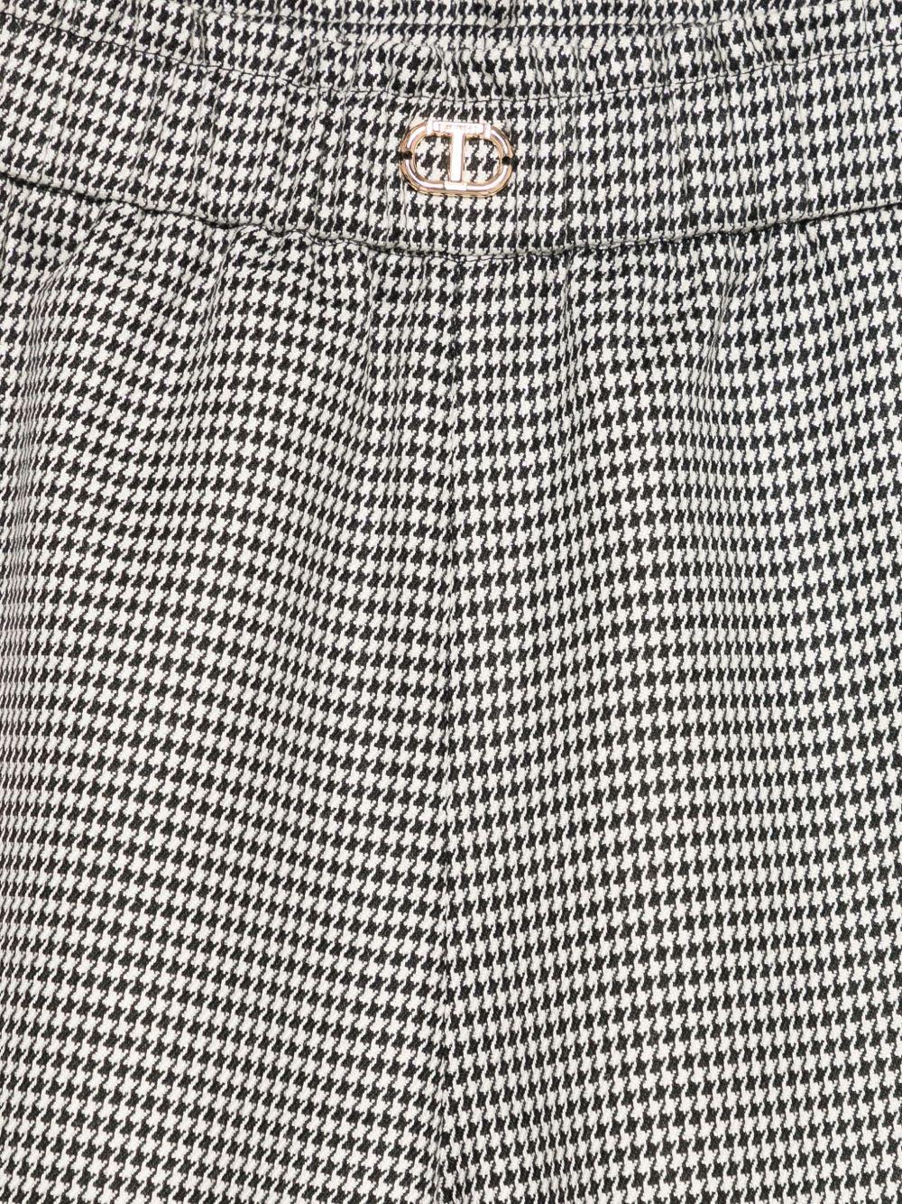 TWINSET Pantaloni pied-de-poule 