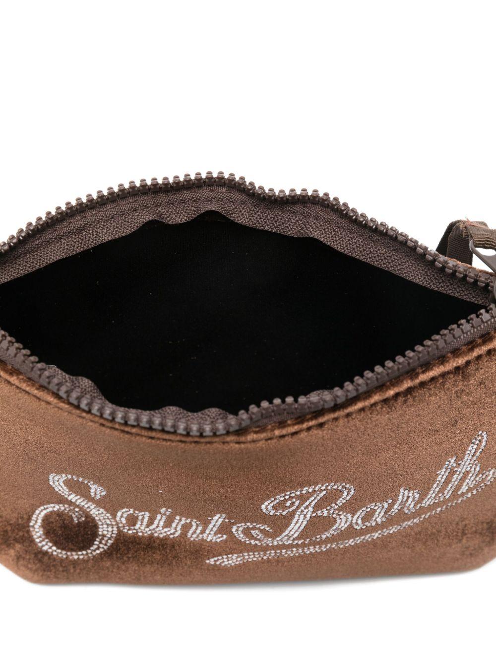 MC2 SAINT BARTH Pochette 'Aline Velvet' 