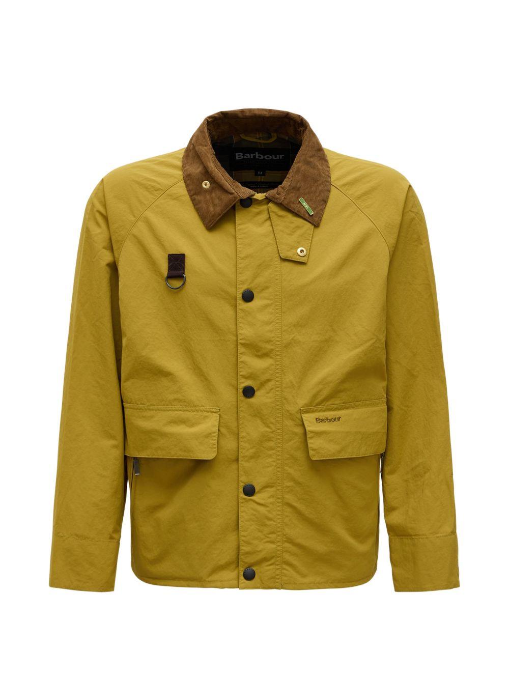 BARBOUR Giacca casual Spey verde ambra 