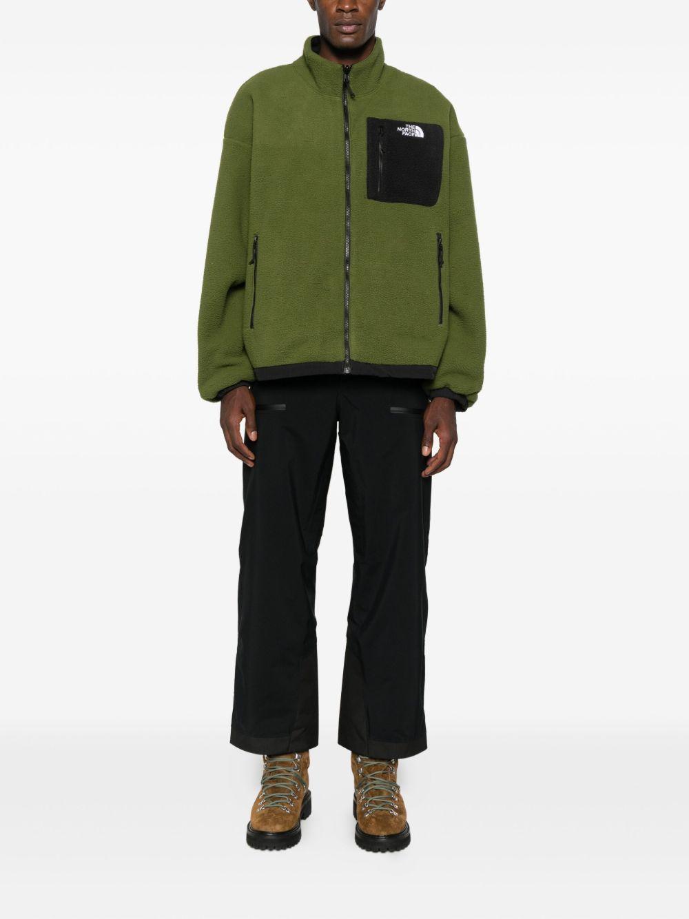 THE NORTH FACE Giacca verde in pile 