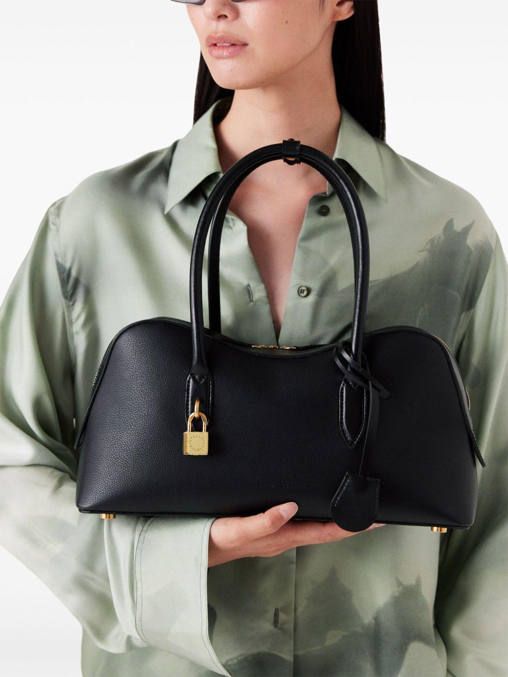 STELLA MCCARTNEY Borsa a spalla 'Ryder' nera 