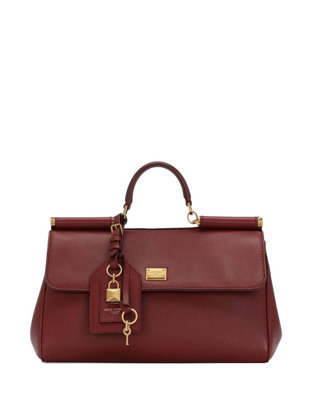 DOLCE e GABBANA Borsa 'My Sicily' bordeaux 