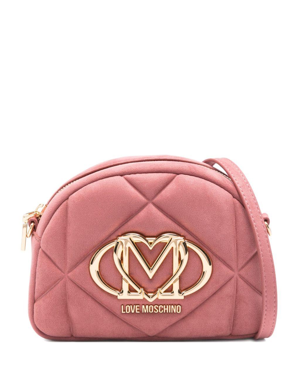 LOVE MOSCHINO Borsa a tracolla matelassé rosa 