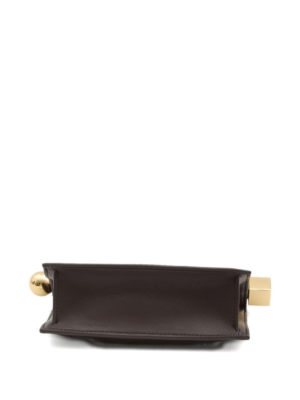 JACQUEMUS Clutch bag 'Rond Carré'  piccola 