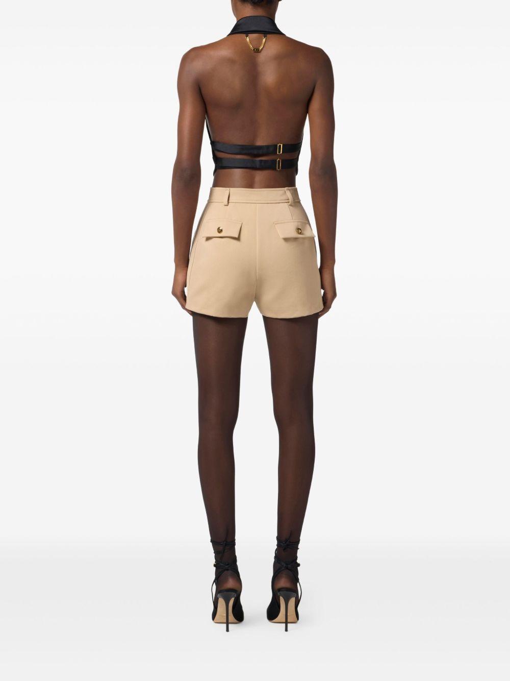 ELISABETTA FRANCHI Gilet con scollo all'americana 