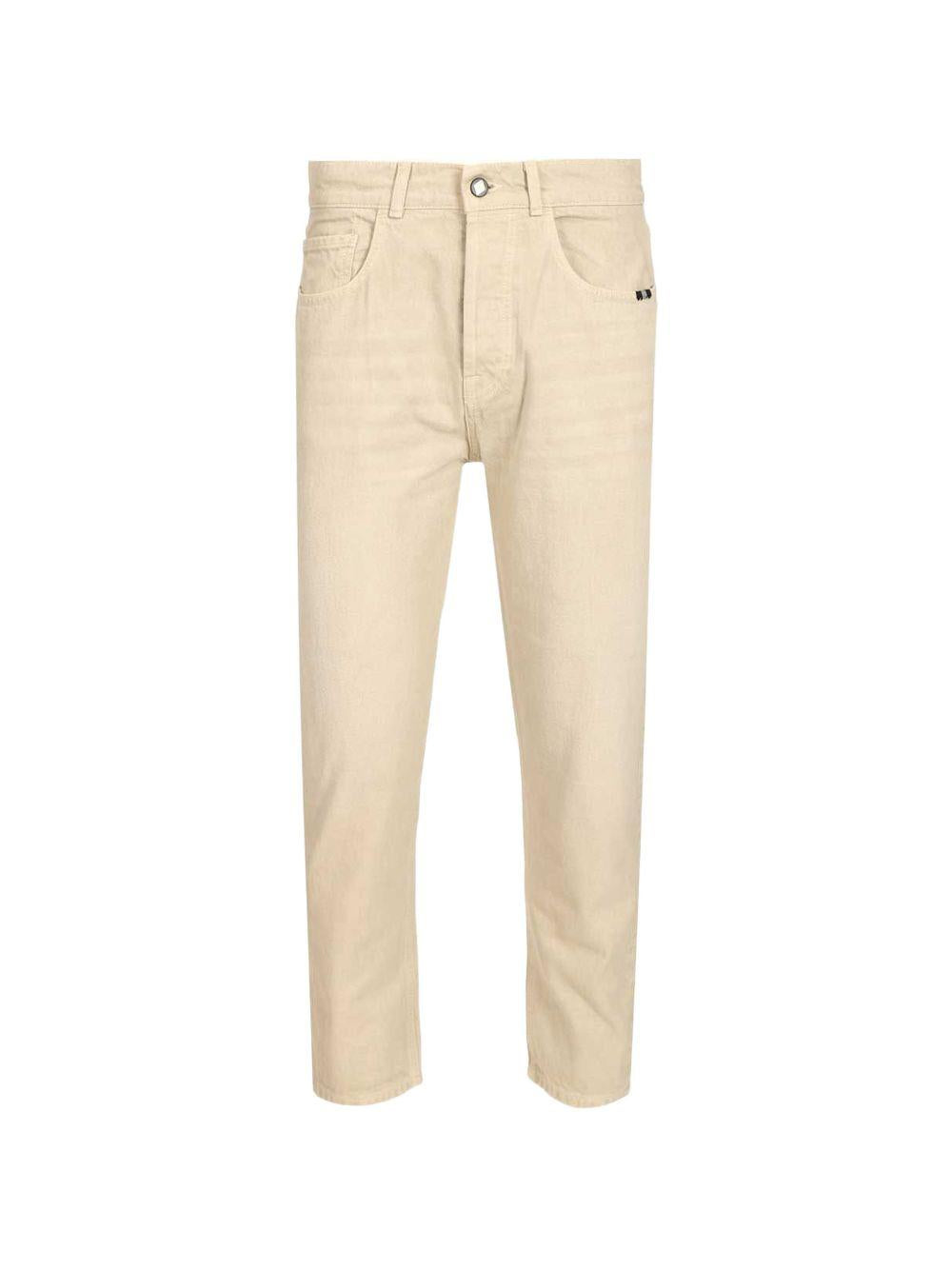 AMISH Jeans lunghi Jeremiah color crema 