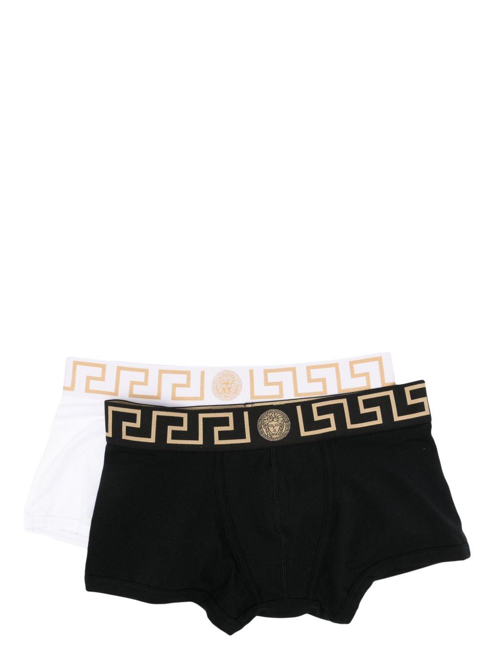 VERSACE Boxer in cotone in confezione da due 