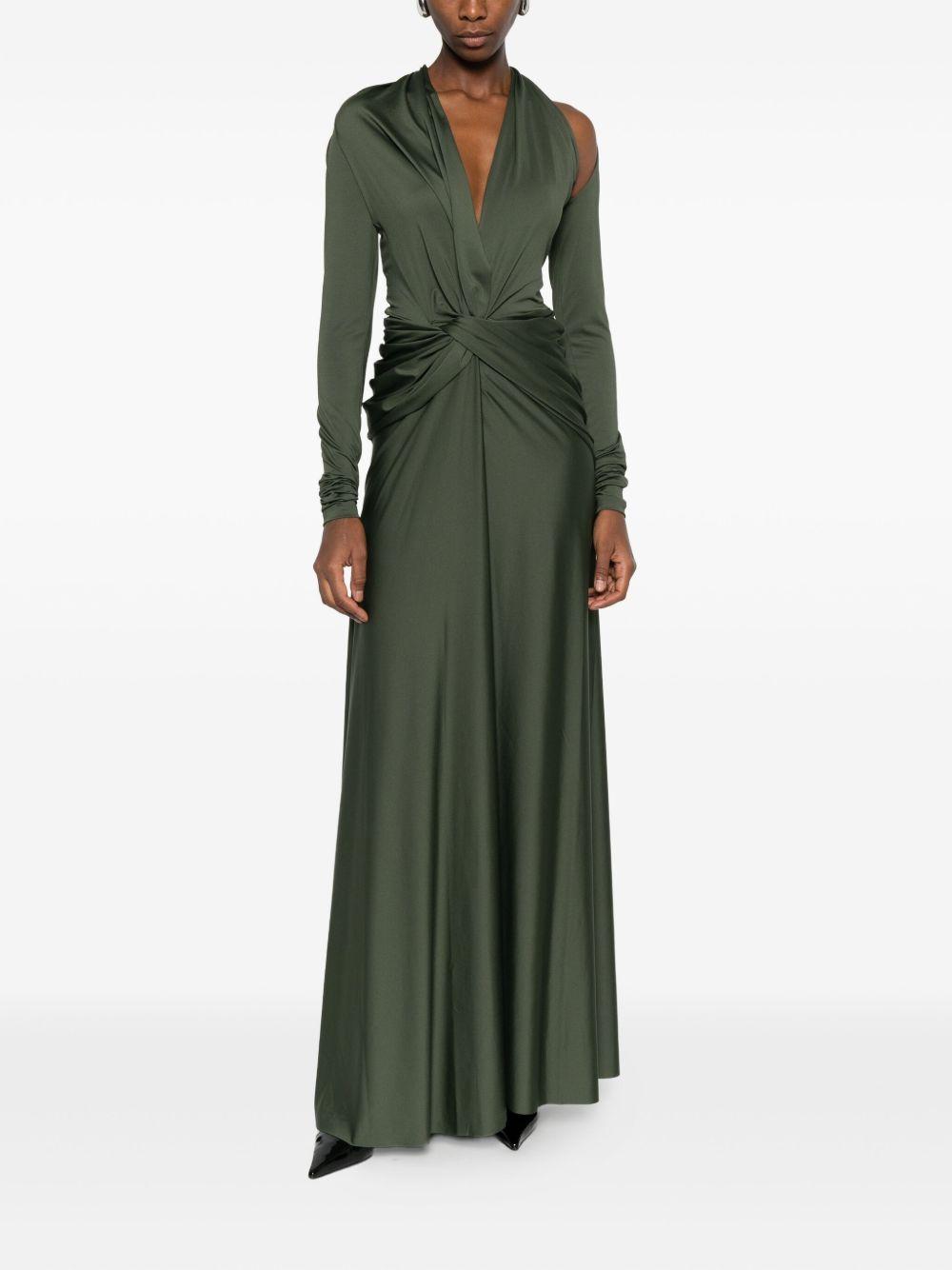 VICTORIA BECKHAM Abito lungo cut-out 