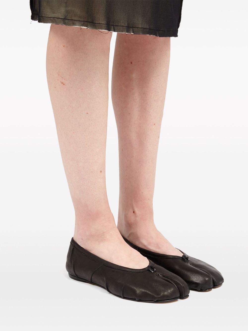 MAISON MARGIELA Ballerine nere Tabi 