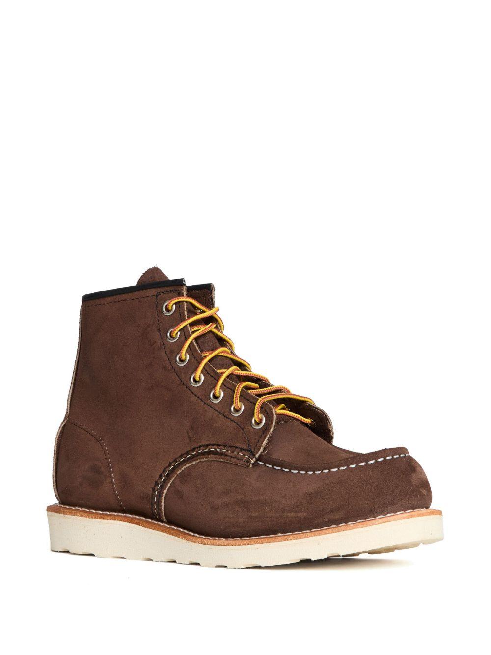 RED WING Anfibi Classic Moc Toe Cioccolato 