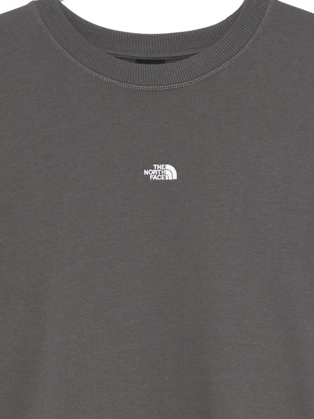 THE NORTH FACE Felpa Dom grigia con logo 