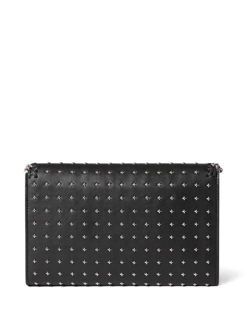 STELLA MCCARTNEY Borsa a tracolla 'Falabella Star' nera con borchie 