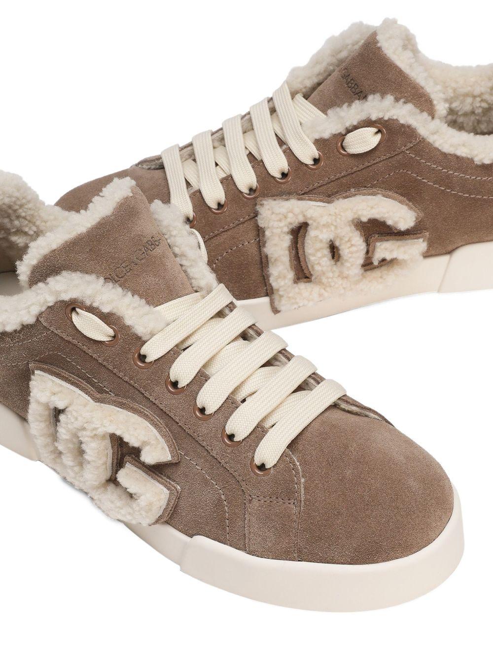 DOLCE e GABBANA Sneakers 'Portofino' in suede 