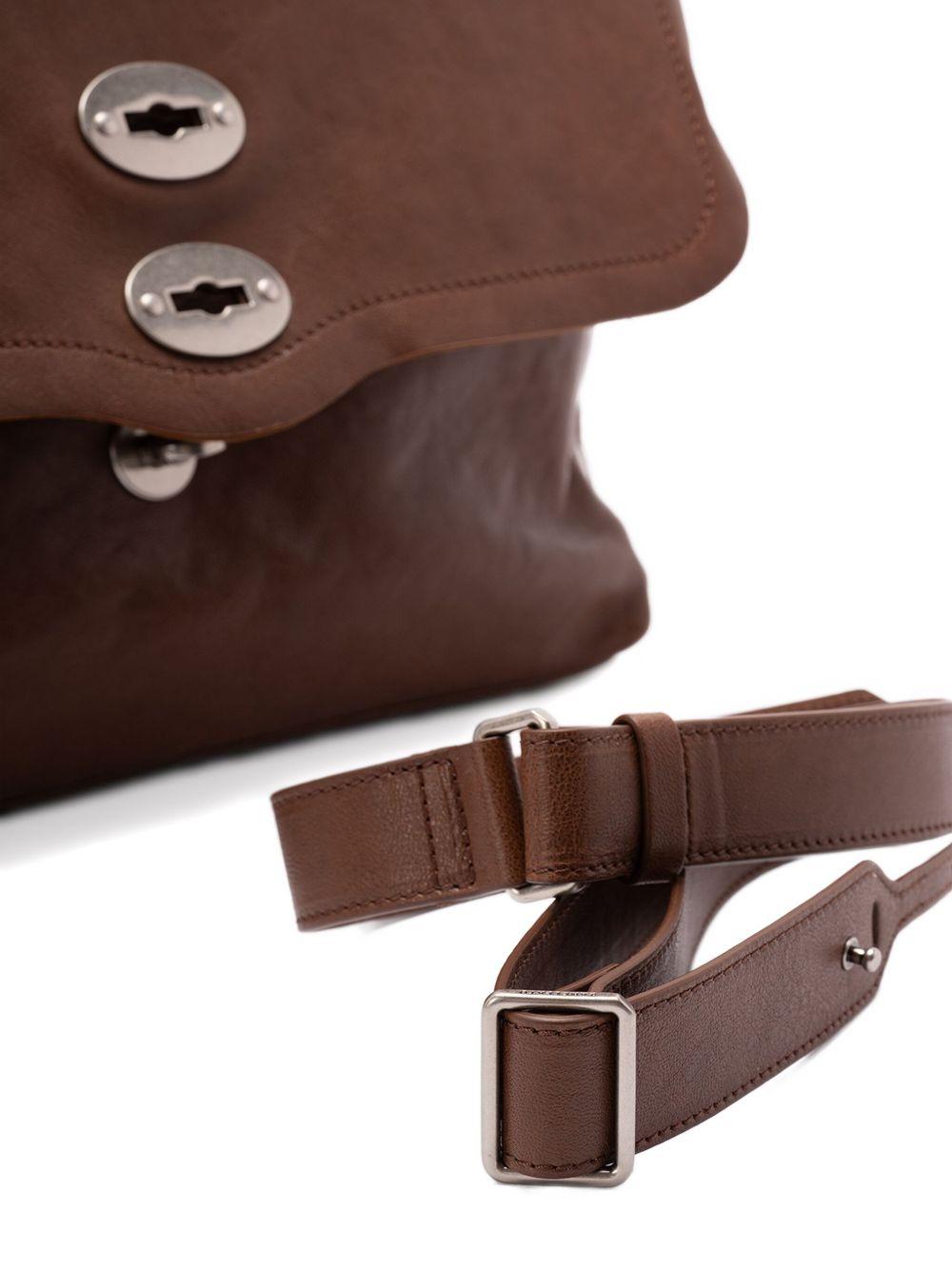 ZANELLATO Borsa tote Postina Medium in pelle marrone 