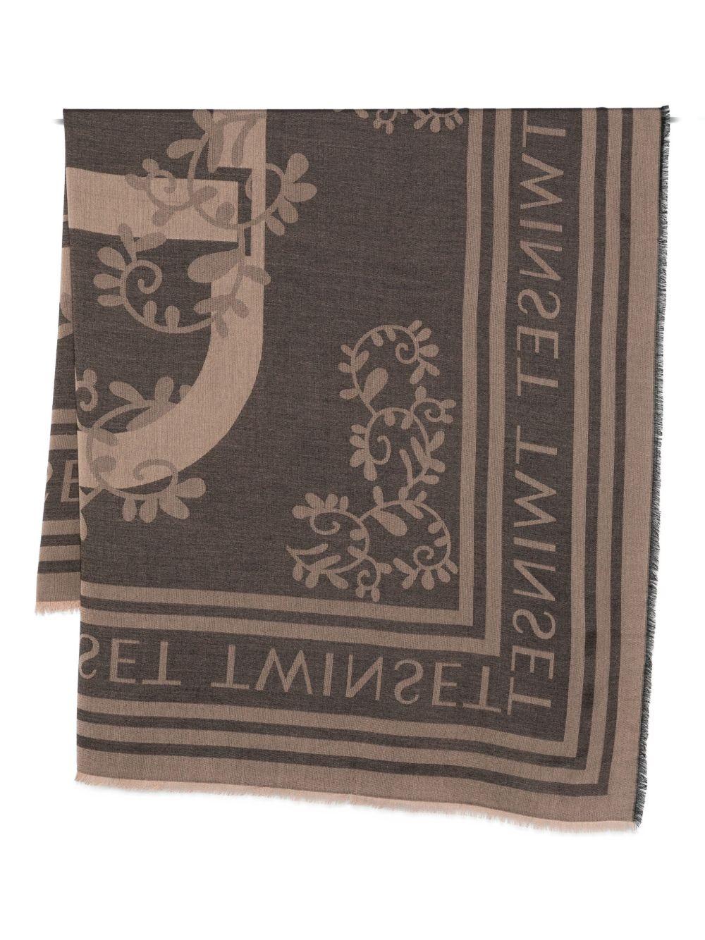 TWINSET Sciarpa con stampa 