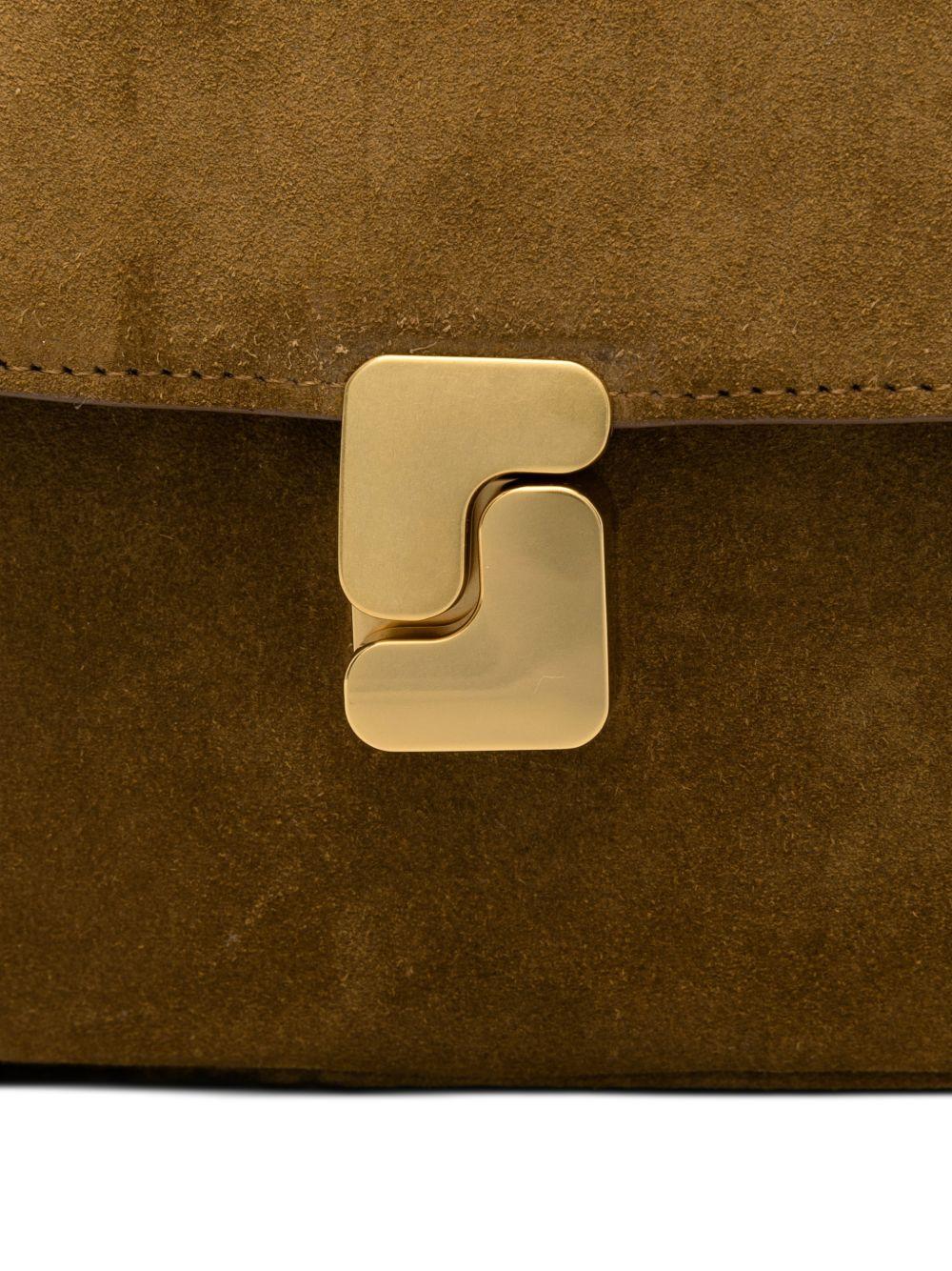 SOEUR Borsa Bellissima Mini a tracolla in pelle scamosciata 