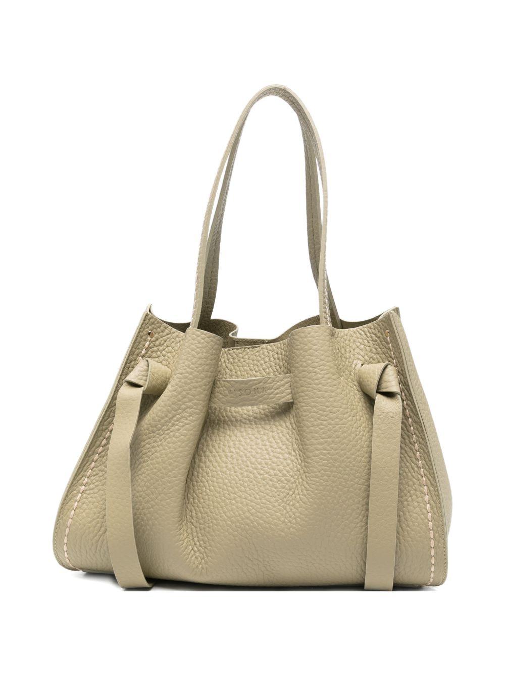 VISONA Borsa shopping Vittoria in pelle 