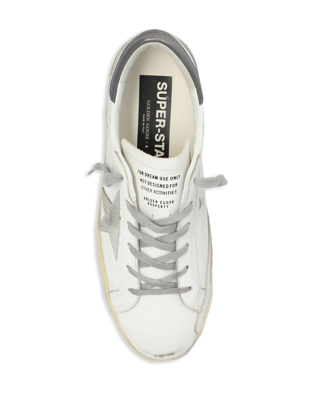 GOLDEN GOOSE Sneakers 'Super Star' in pelle bianca 