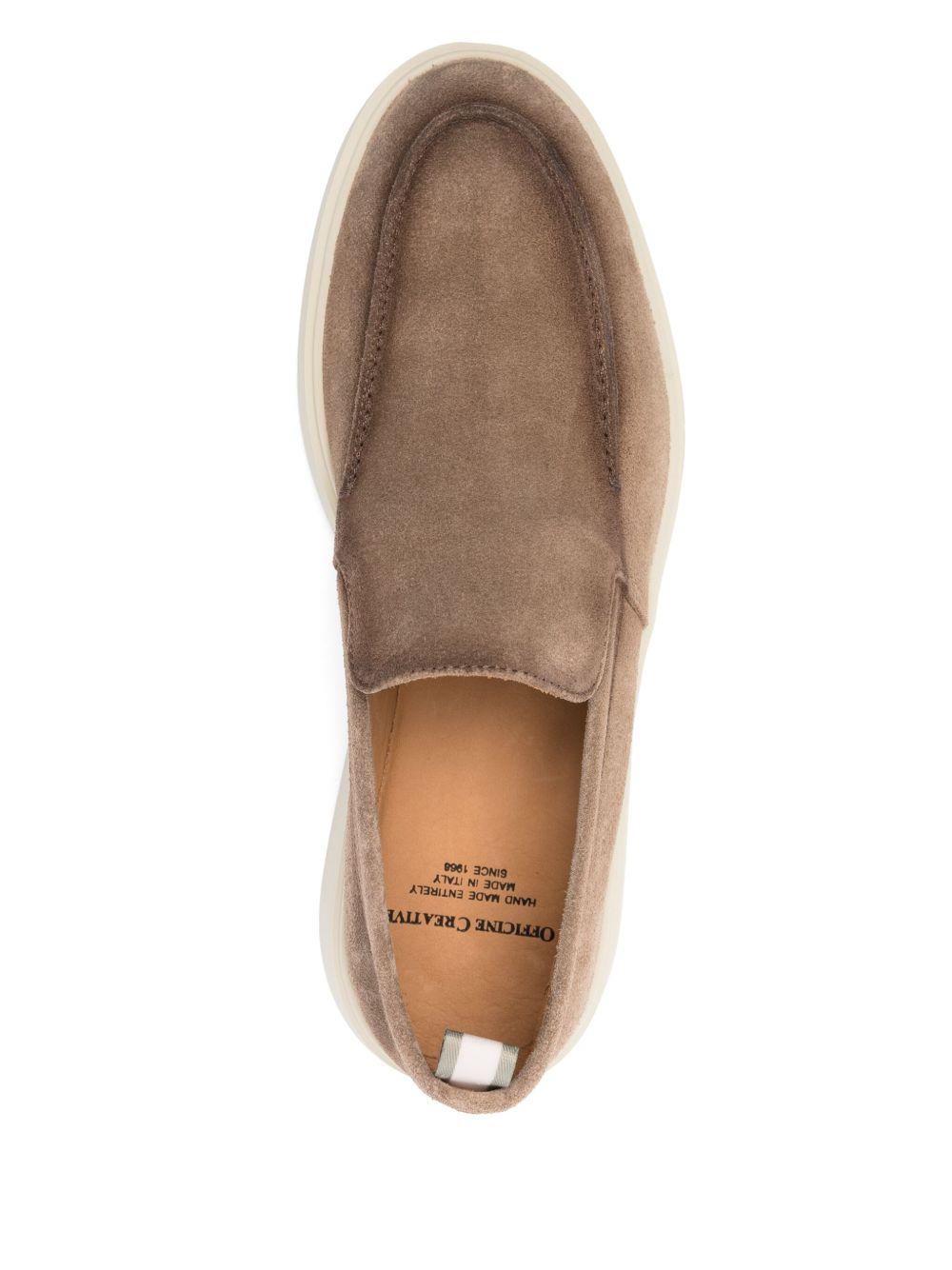 OFFICINE CREATIVE Mocassini beige 