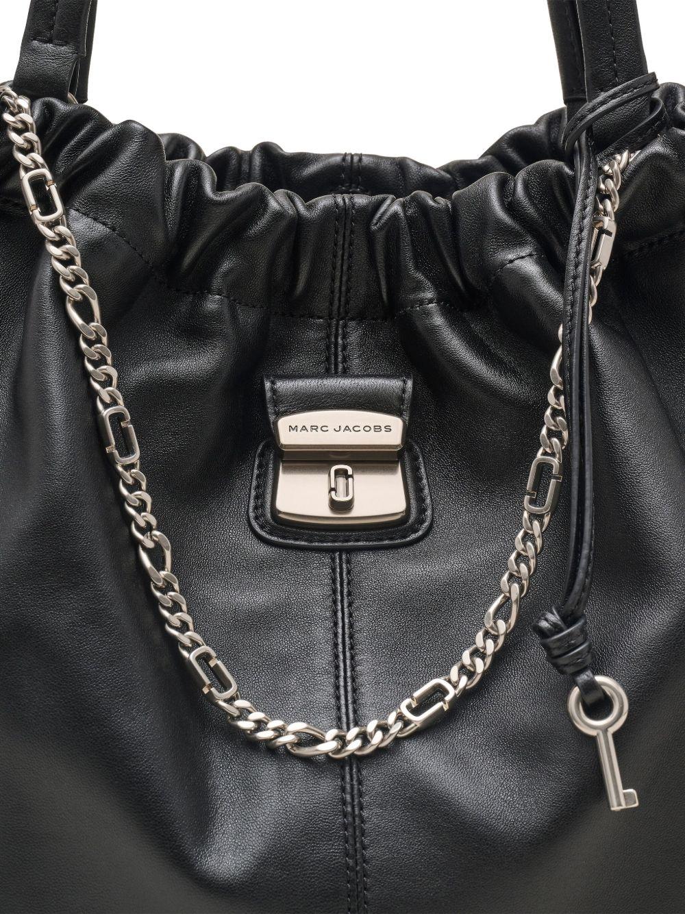 MARC JACOBS Borsa a spalla The Cristina in pelle nera 
