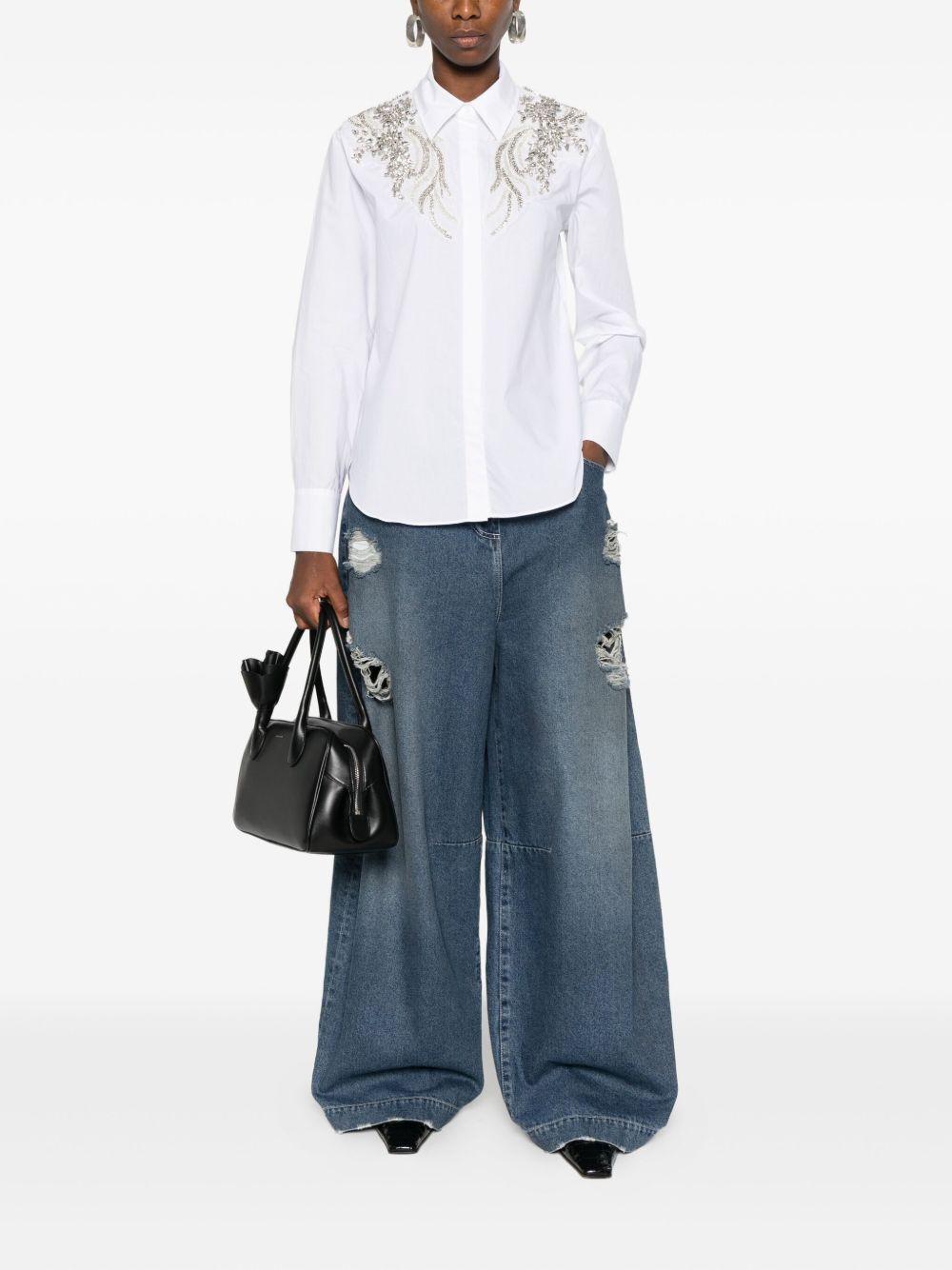 BLUGIRL Camicia con strass 