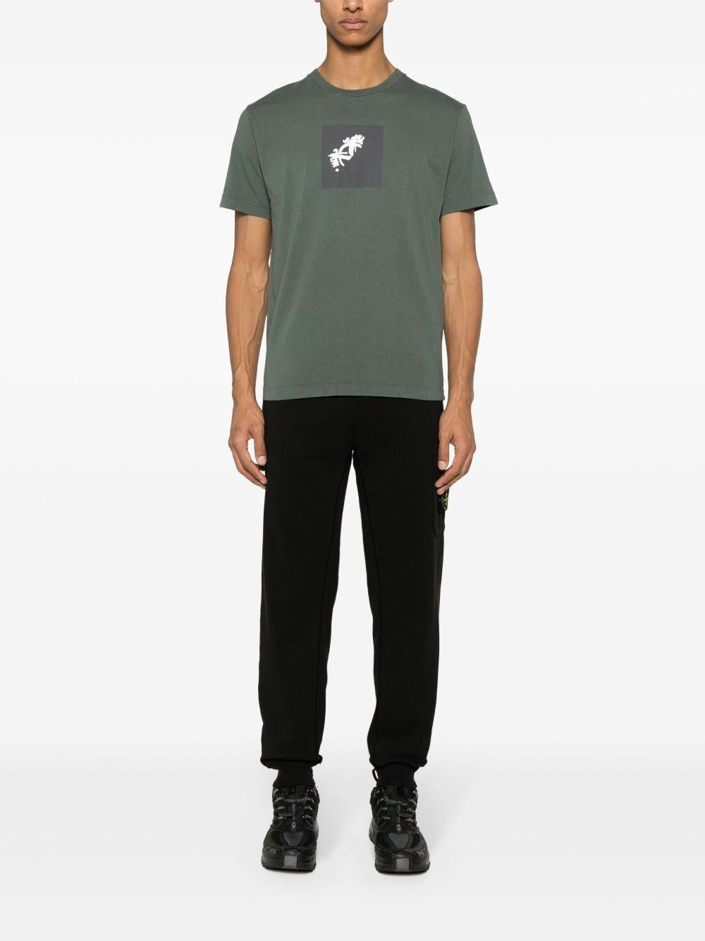 STONE ISLAND Pantaloni sportivi slim fit con coulisse 