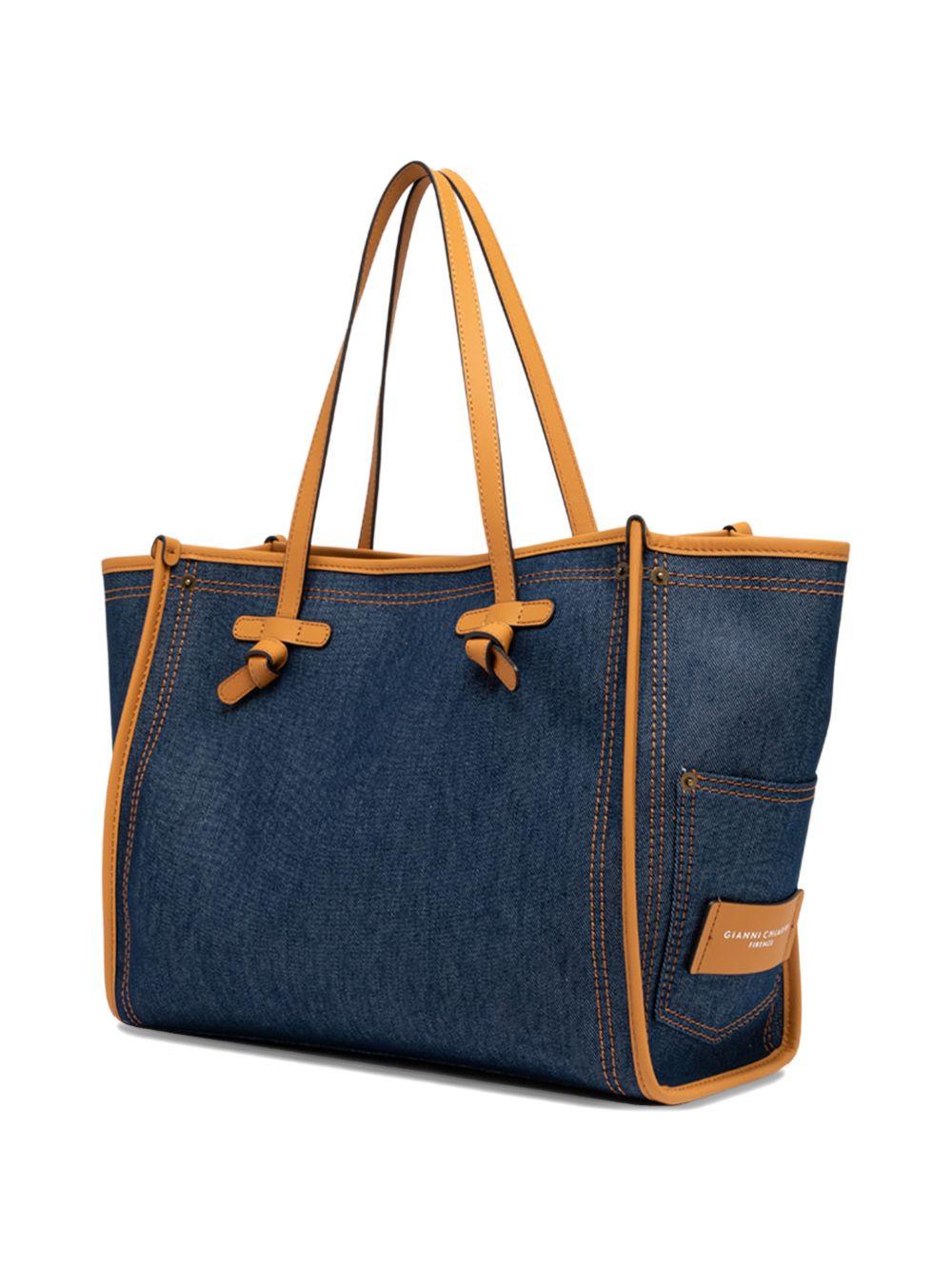 GIANNI CHIARINI Borsa shopping Marcella in denim 