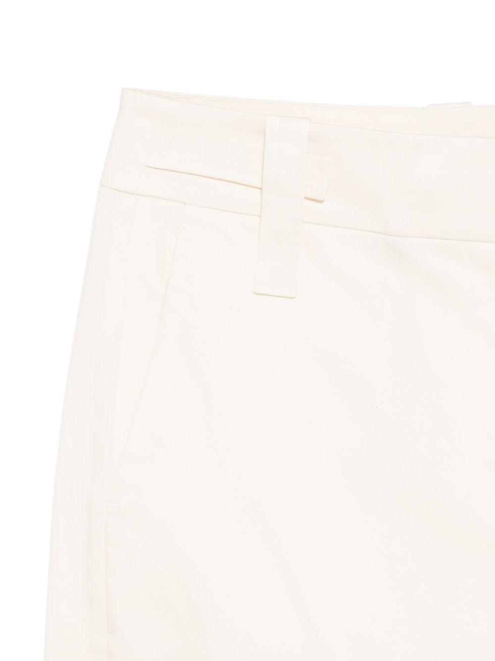 LIUJO Pantaloni bianchi in cotone 