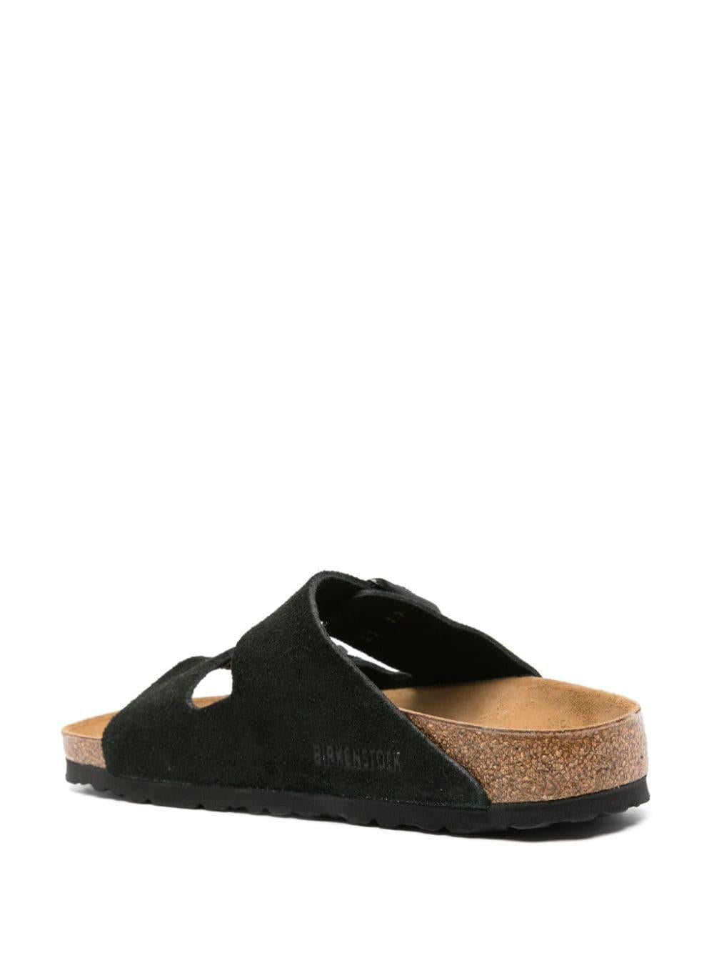 BIRKENSTOCK Ciabatte 'Arizona' in camoscio nero 