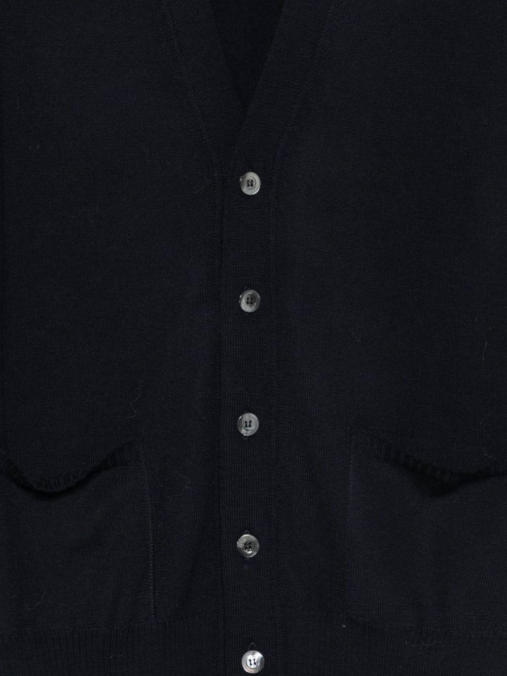 ALPHA STUDIO Gilet in maglia con scollo a V 