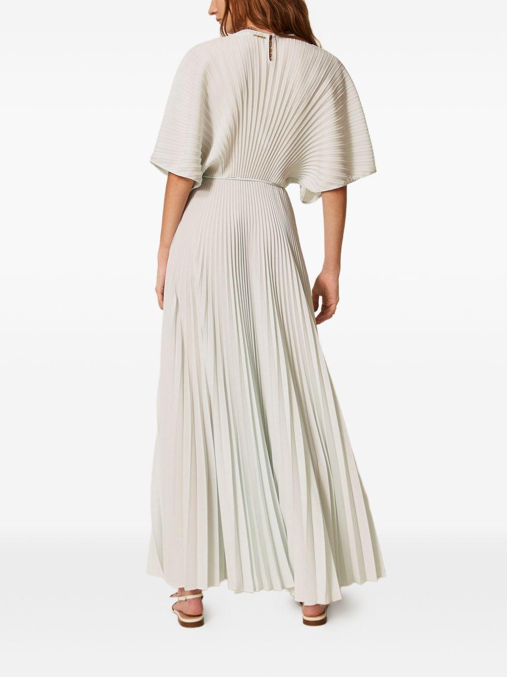 TWINSET Abito lungo con cintura 