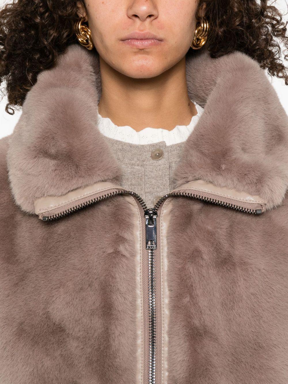 PINKO Gilet effetto pelliccia 'Deyn' 