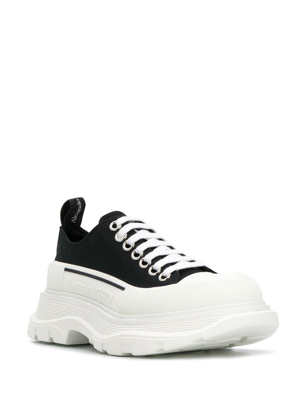 ALEXANDER McQUEEN Sneakers Tread Slick in tela con suola in gomma 