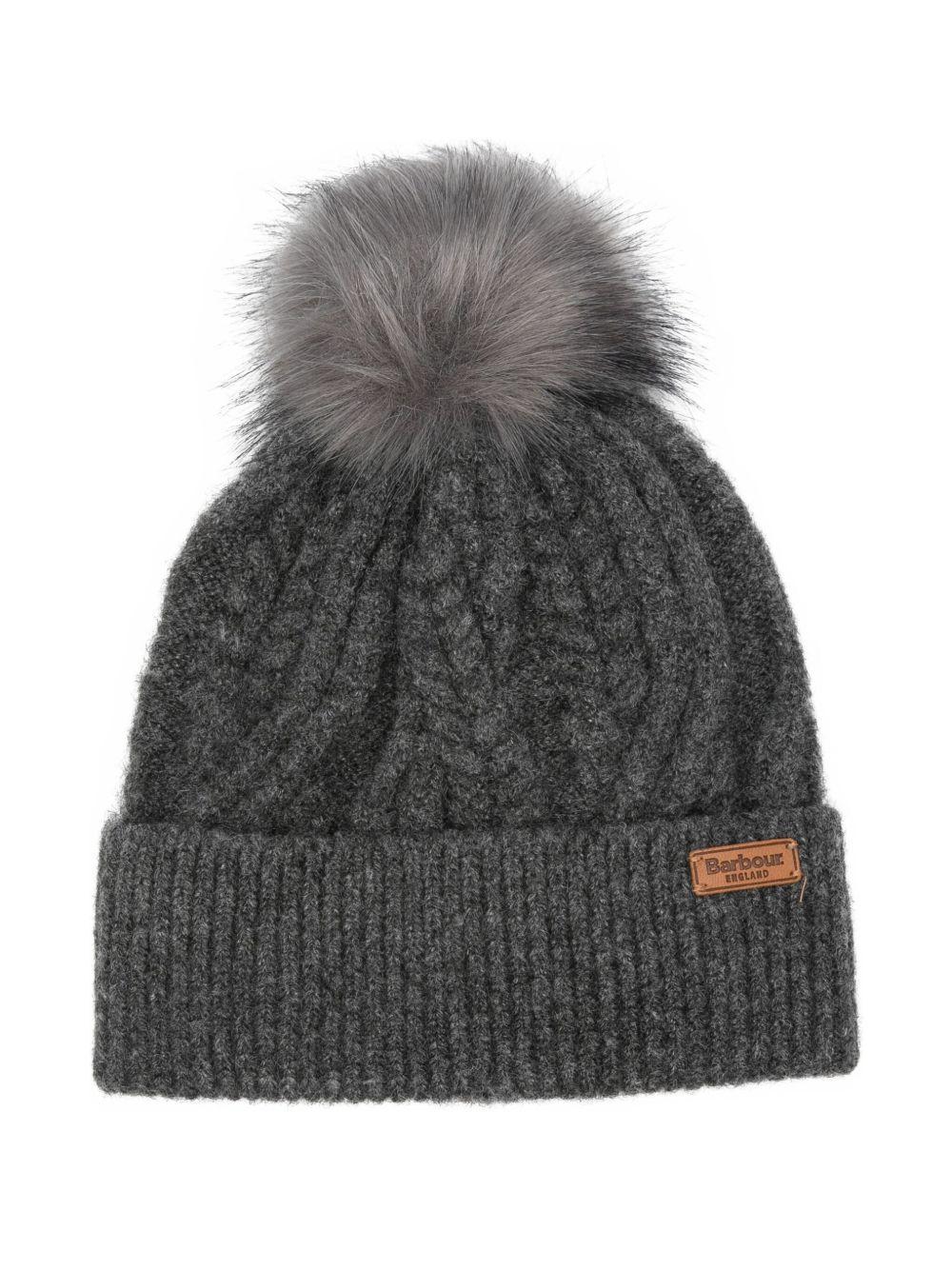 BARBOUR Berretto con pompon 