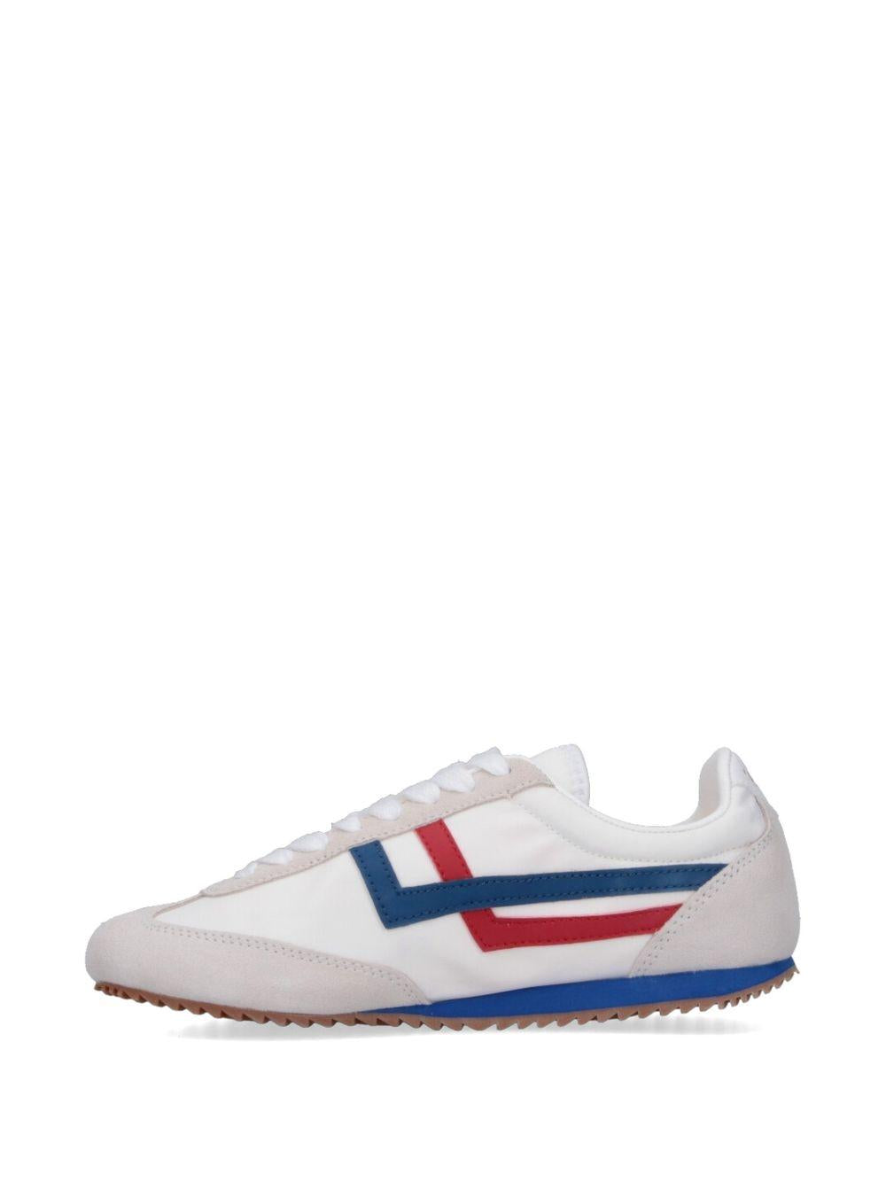 PROKEDS 1949 Sneakers Racer 77 in Nylon rosa e rosso 